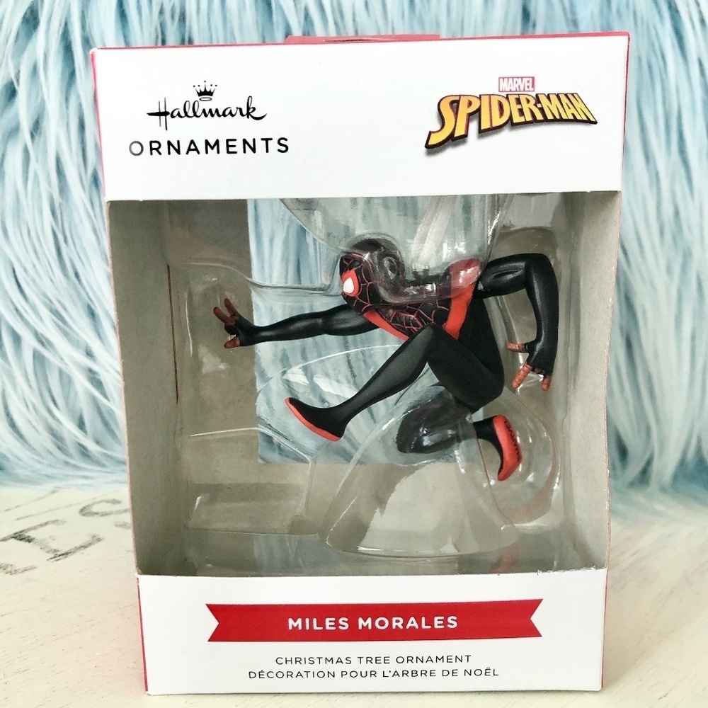 Spider-Man, Marvel, Hallmark, Christmas, Ornament, Miles Morales, New‎ In Box